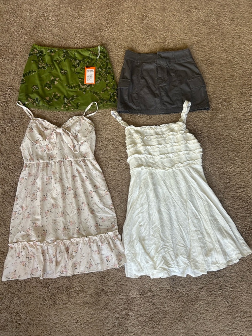 Bundle of women’s skirts and dresses